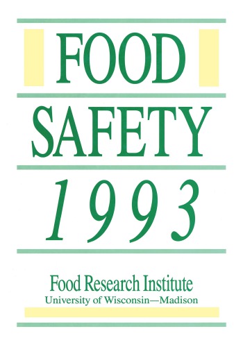 Food safety 1993.