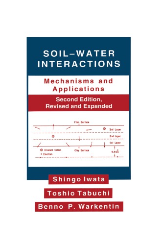 Soil-water interactions : mechanisms applications