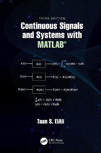 Continuous Signals and Systems with Matlab(r)