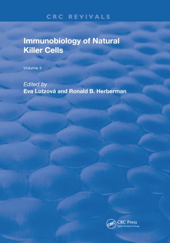 Immunobiology of Natural Killer Cells
