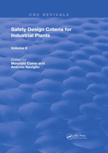 Safety Design Criteria for Industrial Plants