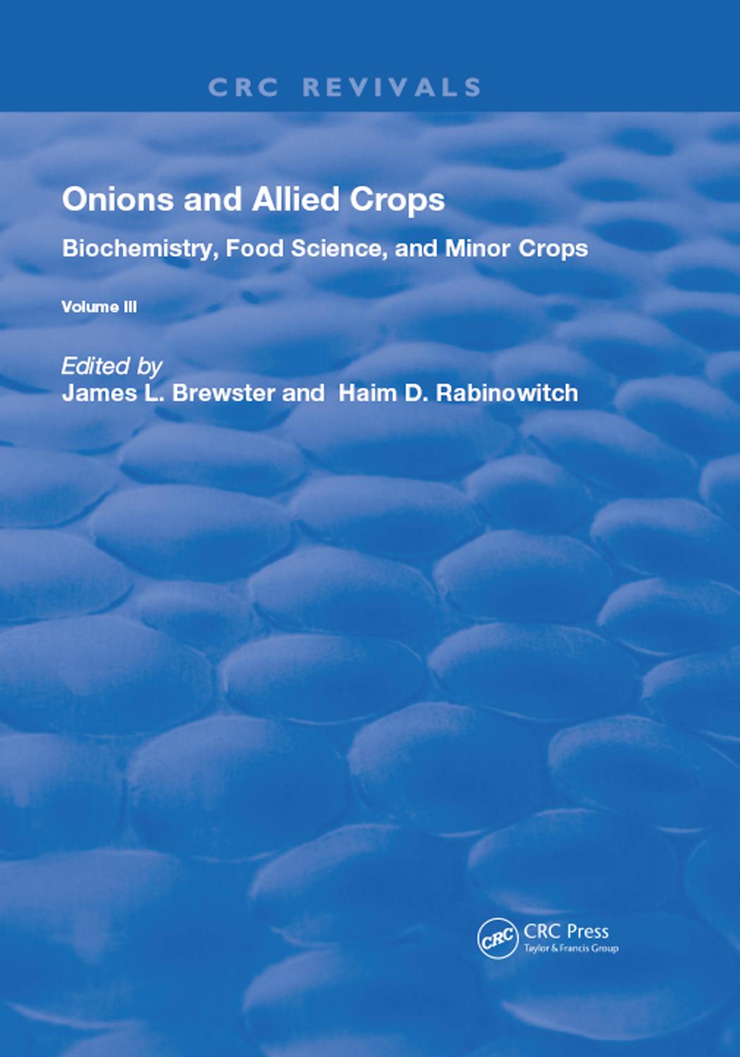 Onions and Allied Crops