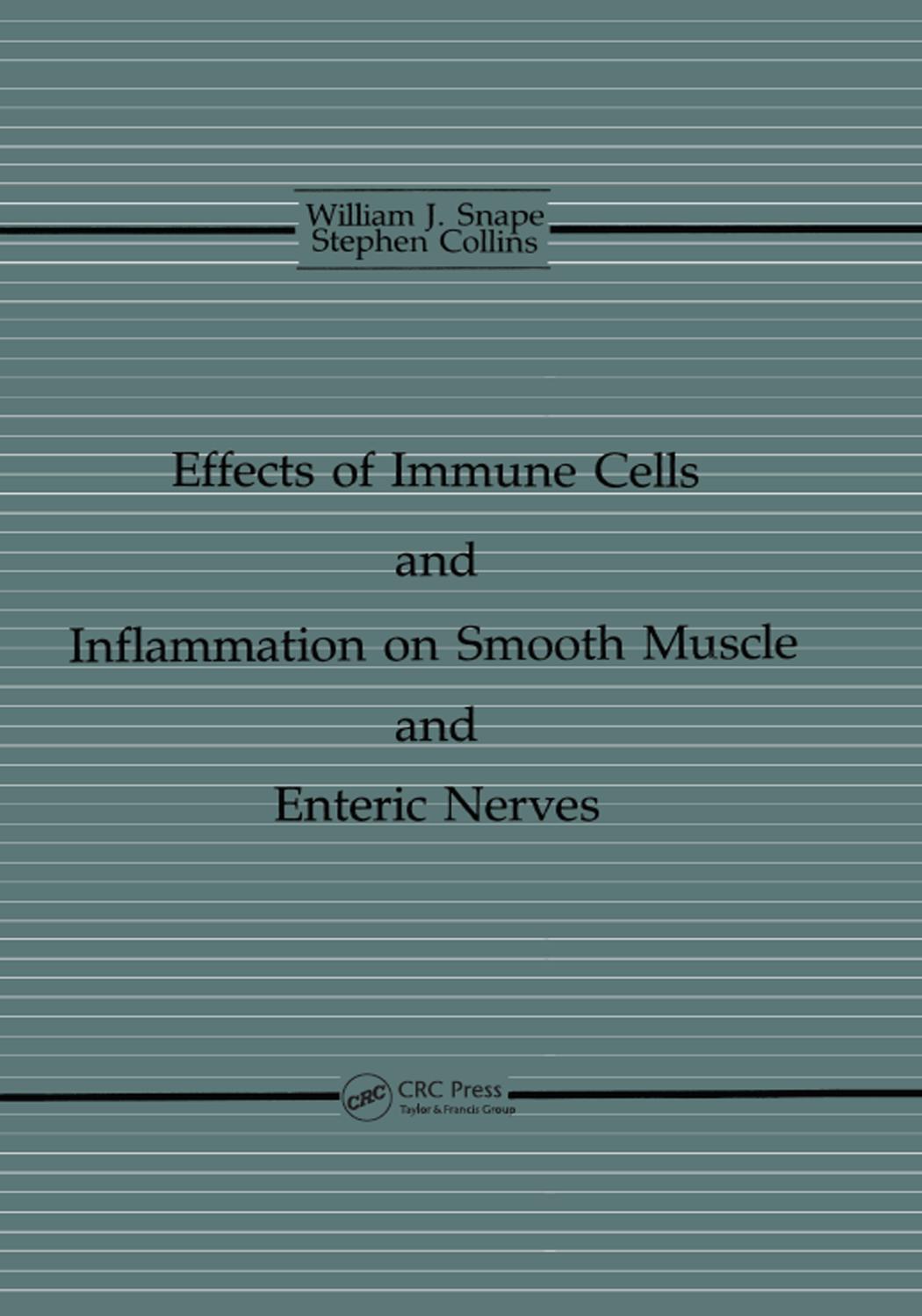 The Effects of Immune Cells and Inflammation on Smooth Muscle and Enteric Nerves