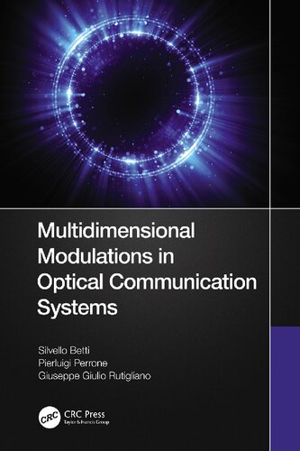 MULTIDIMENSIONAL MODULATIONS IN OPTICAL COMMUNICATION SYSTEMS