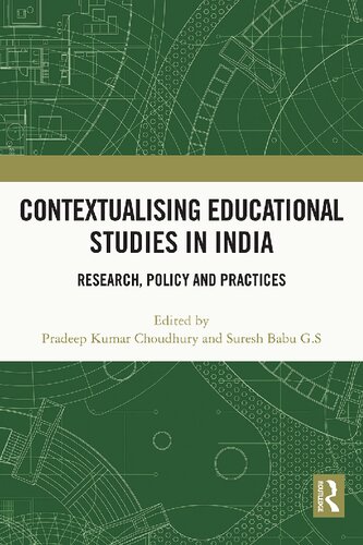 Contextualising educational studies in India : research, policy and practices