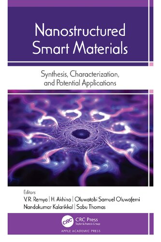 Nanostructured smart materials : synthesis, characterization, and potential applications