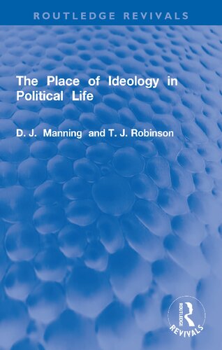 The Place of Ideology in Political Life