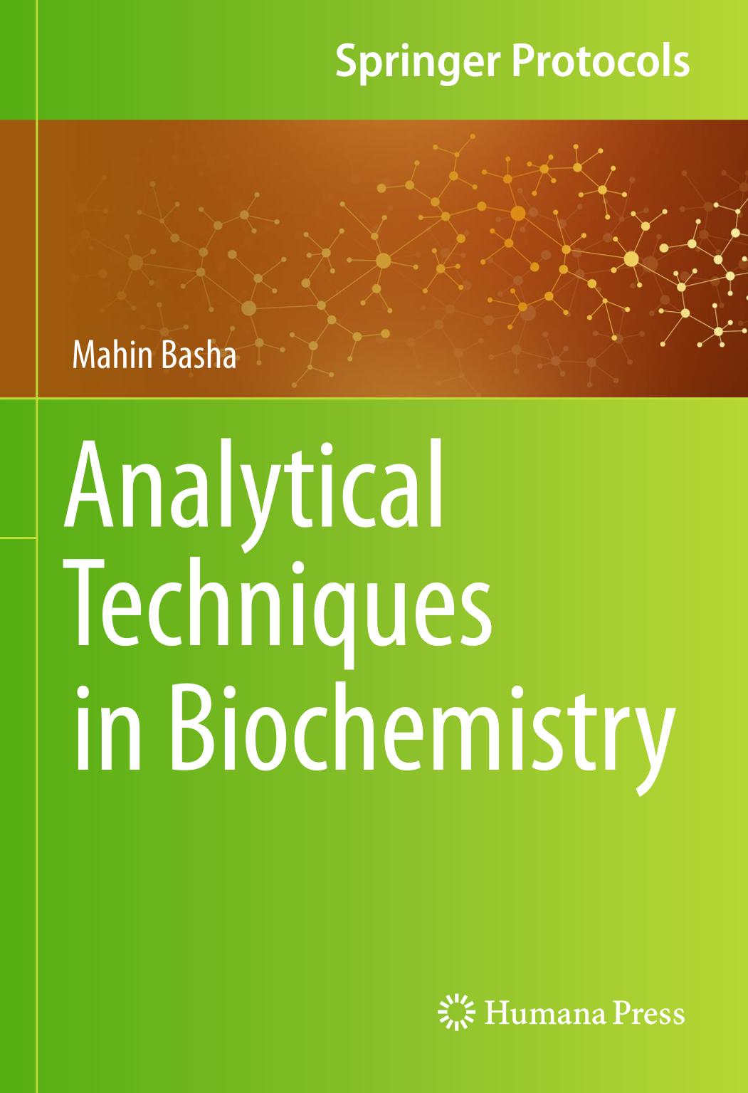 Analytical Techniques in Biochemistry