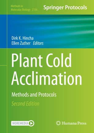 Plant Cold Acclimation Methods and Protocols