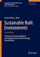 Sustainable Built Environments