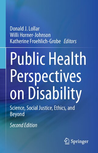 Public Health Perspectives on Disability