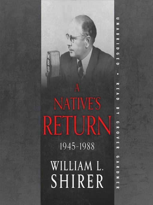 A Native's Return, 1945–1988