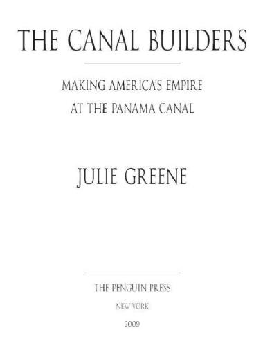 The Canal Builders