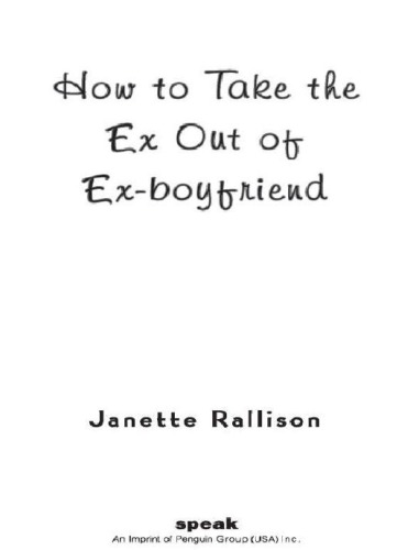 How to Take the Ex Out of Ex-Boyfriend