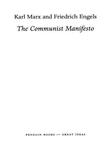 The communist manifesto