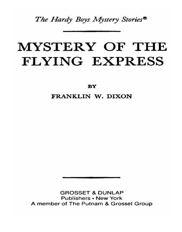 Mystery of the Flying Express