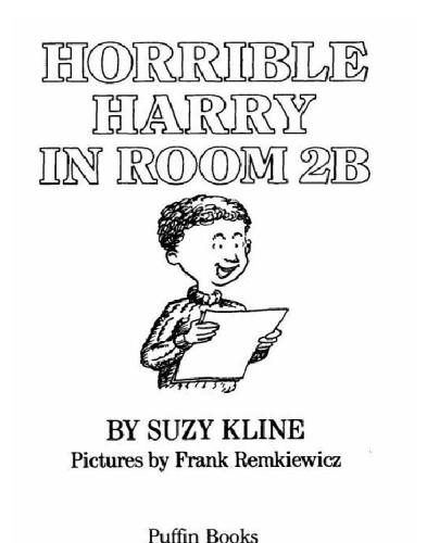 Horrible Harry in Room 2B