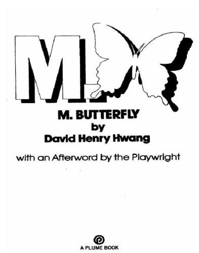 M. Butterfly