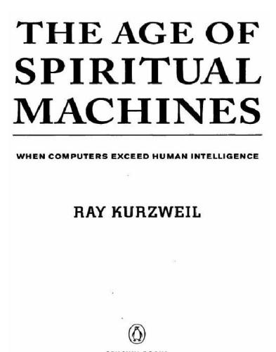 The Age of Spiritual Machines