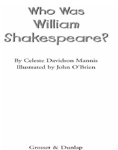Who Was William Shakespeare?