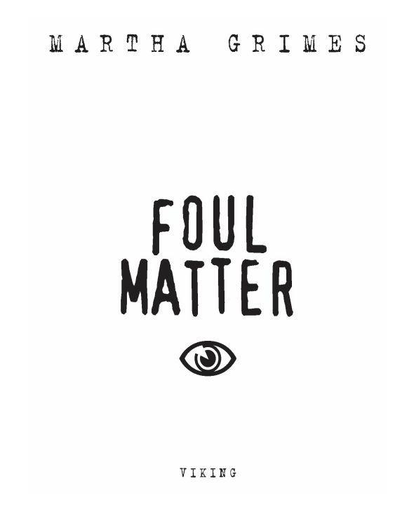 Foul Matter