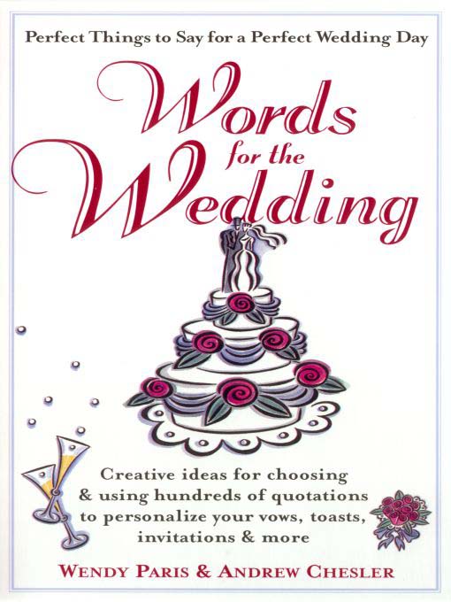 Words for the Wedding