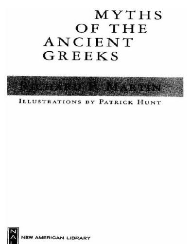 Myths of the Ancient Greeks