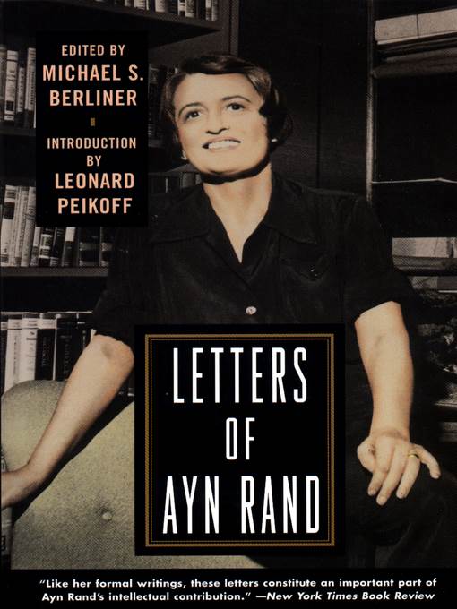 Letters of Ayn Rand