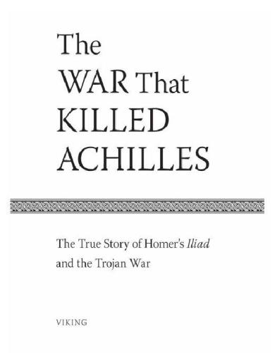 The War That Killed Achilles