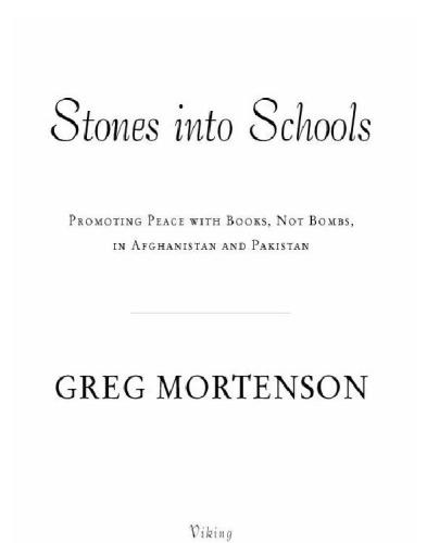 Stones into Schools