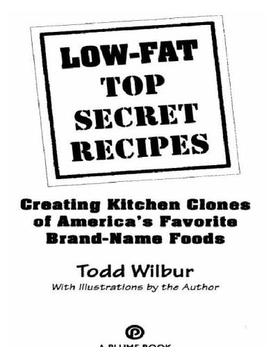 Low-Fat Top Secret Recipes