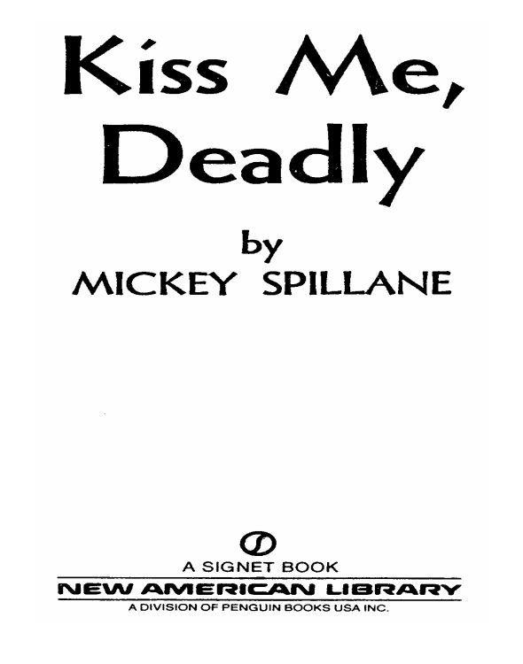 Kiss Me Deadly