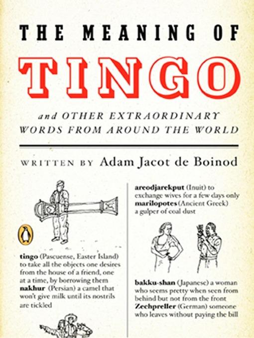 The Meaning of Tingo