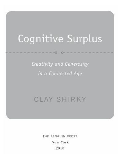 Cognitive Surplus