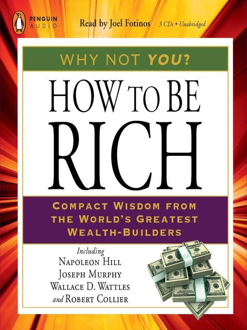 How to be Rich