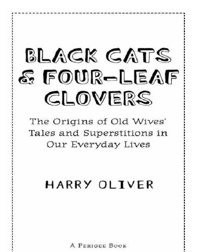 Black Cats &amp; Four-Leaf Clovers