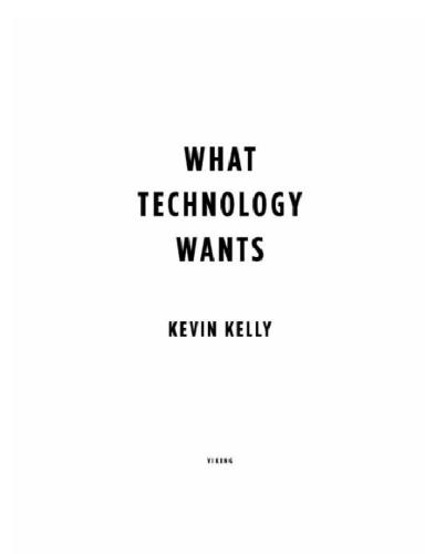 What Technology Wants