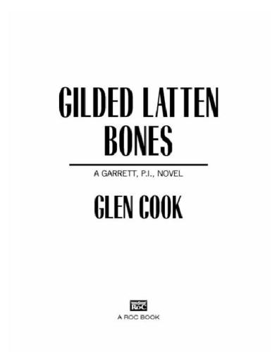 Gilded Latten Bones