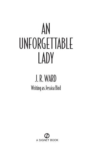 An Unforgettable Lady