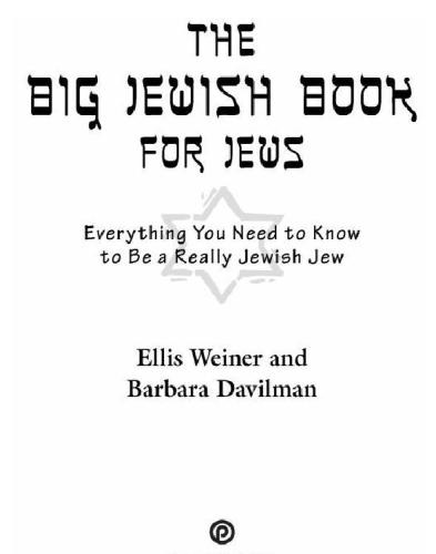 The Big Jewish Book for Jews