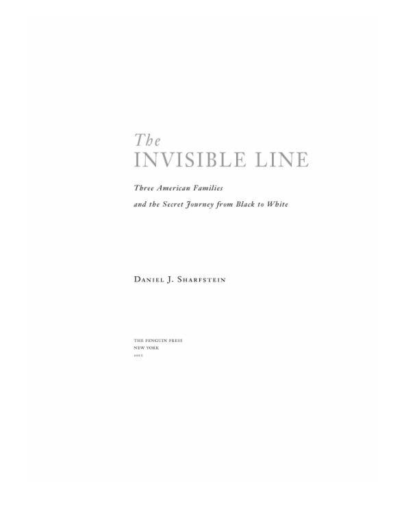 The Invisible Line