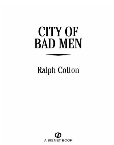 City of Bad Men