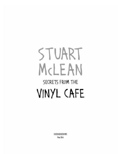 Secrets from the Vinyl Cafe