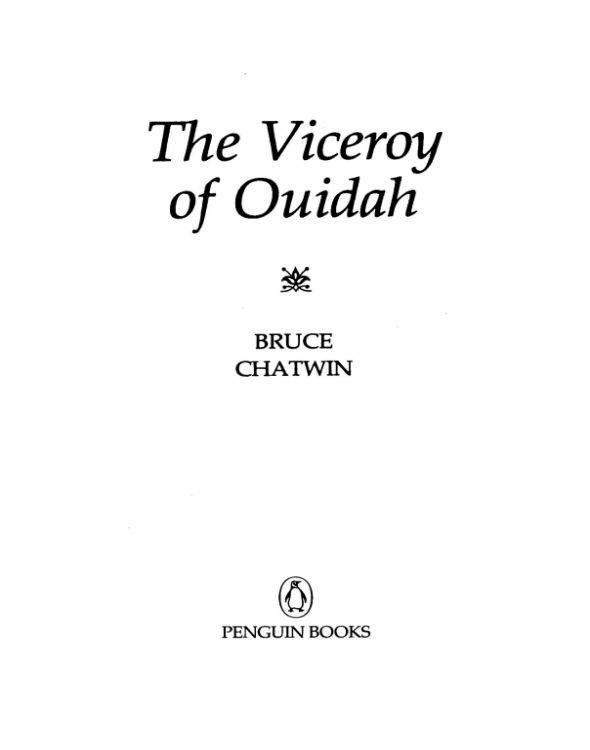 The Viceroy of Ouidah