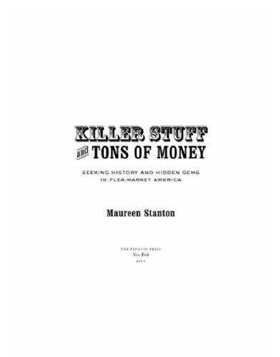 Killer Stuff and Tons of Money