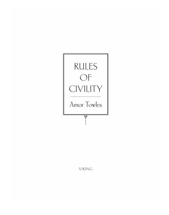 Rules of Civility