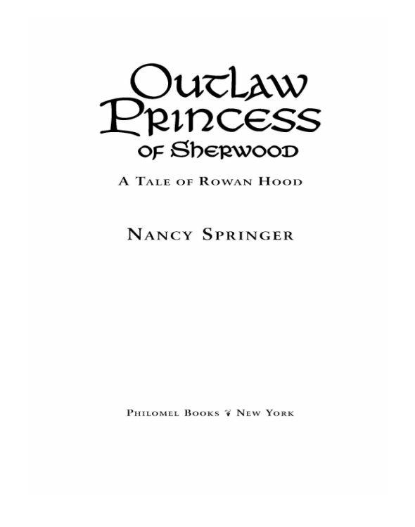 Outlaw Princess of Sherwood