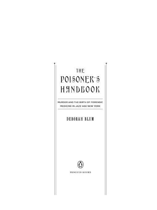 The Poisoner's Handbook