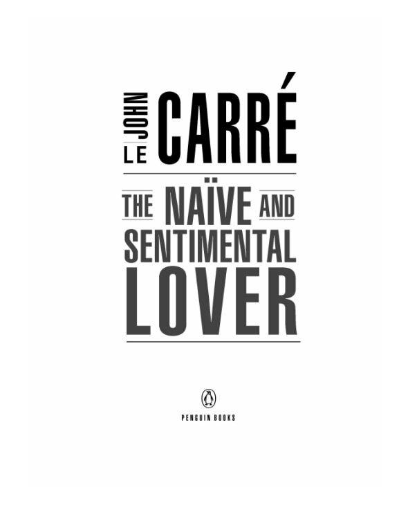 The Naive and Sentimental Lover