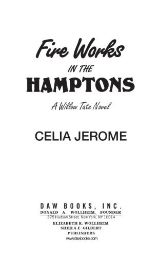 Fire works in the Hamptons : a Willow Tate novel